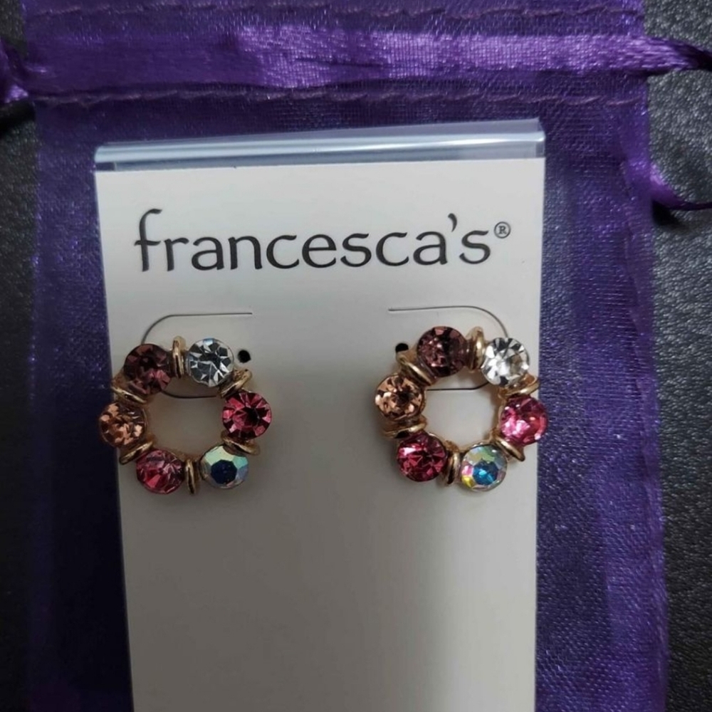 Beautiful new pink fashion jewelry set - Picture 3 of 5